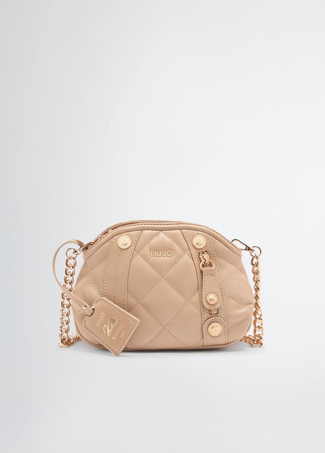 Pochette matelass&eacute;e rose Liu Jo - large image number 0