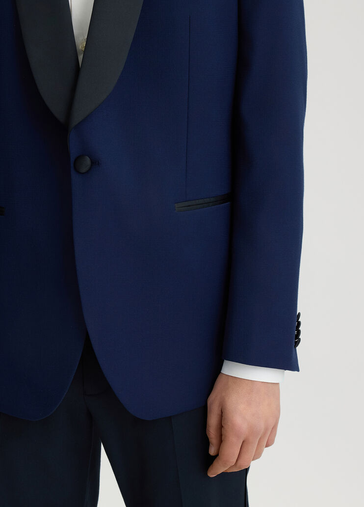 Men's tuxedo jacket dark blue Liu Jo - large image number 2 Men's tuxedo jacket dark blue Liu Jo - large image number 2