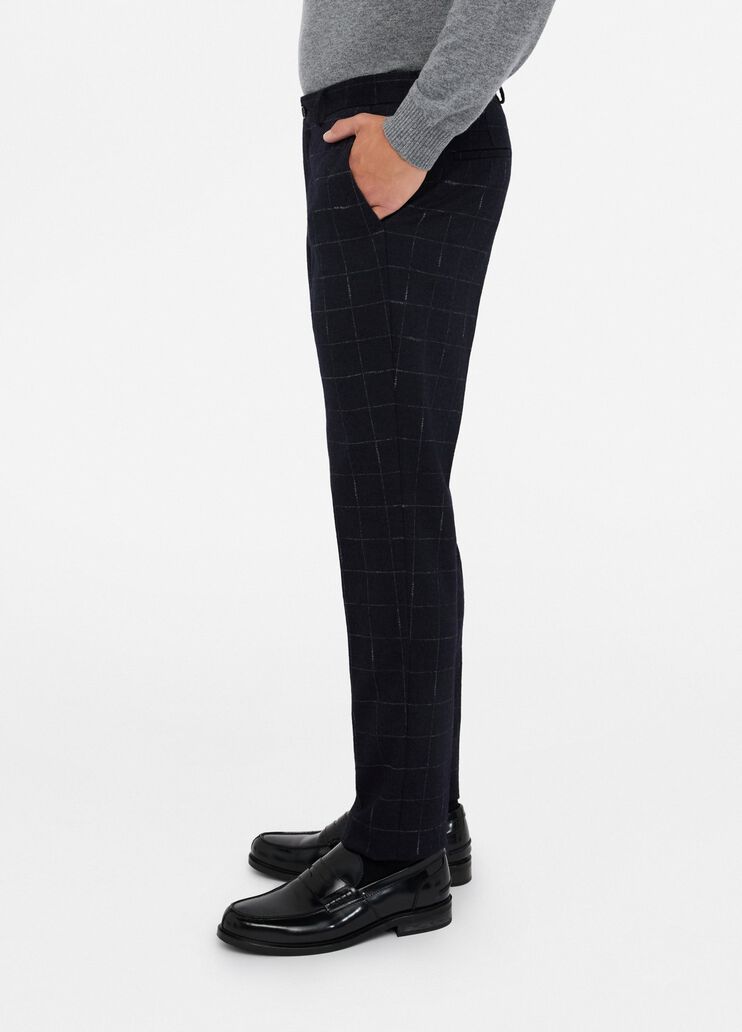 Wool and cotton chequered trousers check Liu Jo - large image number 3 Wool and cotton chequered trousers check Liu Jo - large image number 3