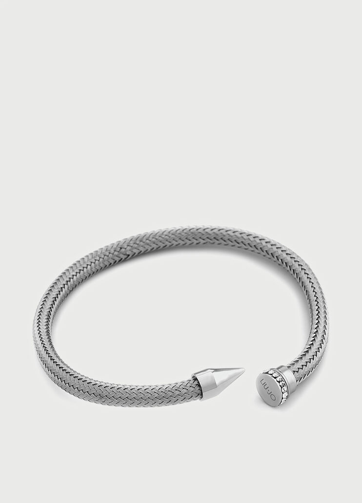Rigid braided bracelet Steel Liu Jo - large image number 0 Rigid braided bracelet Steel Liu Jo - large image number 0