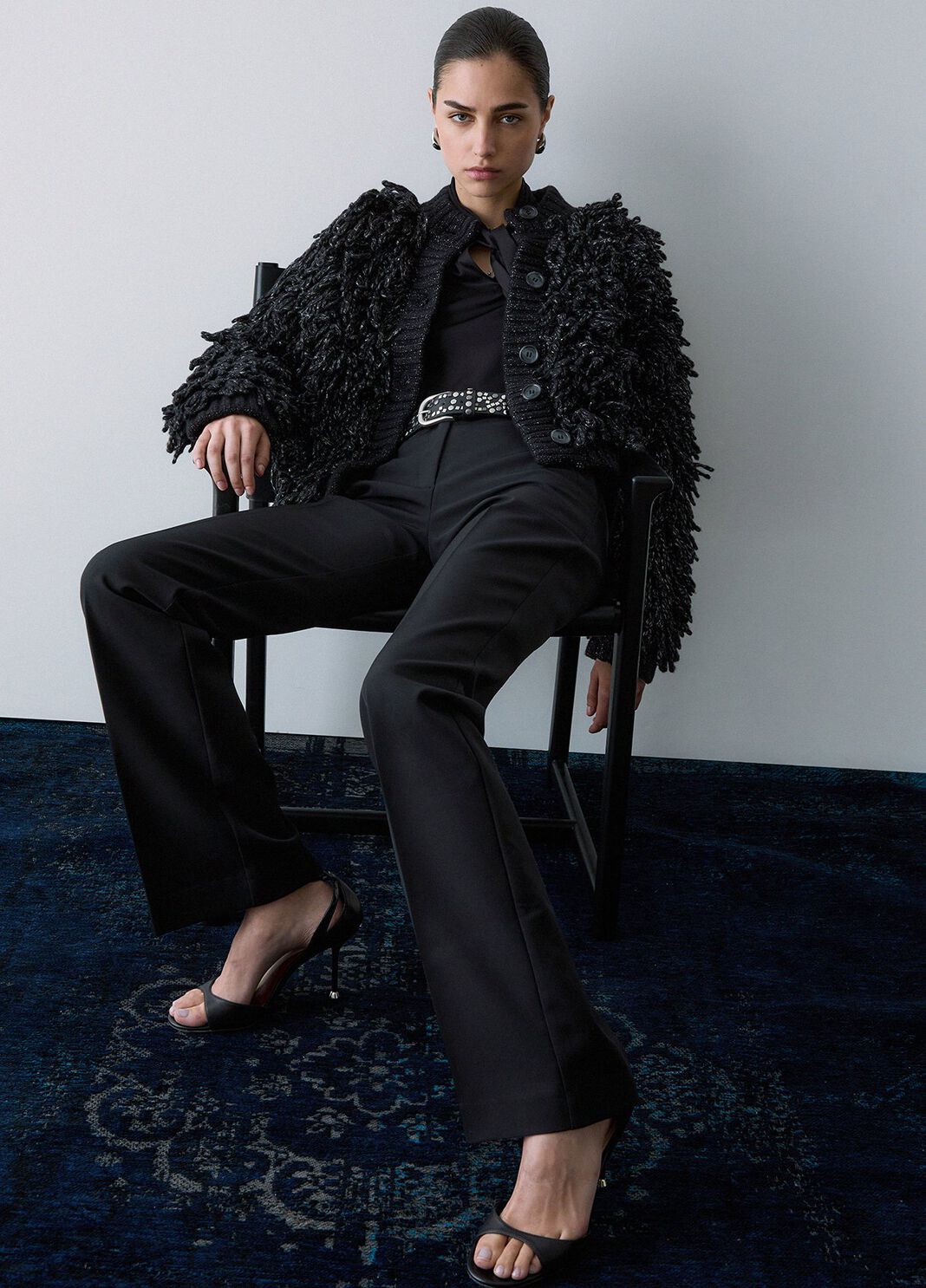 Smart flared trousers black Liu Jo - large image number 3