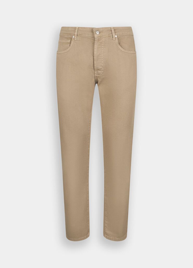 Slim-fit trousers beige Liu Jo - large image number 6