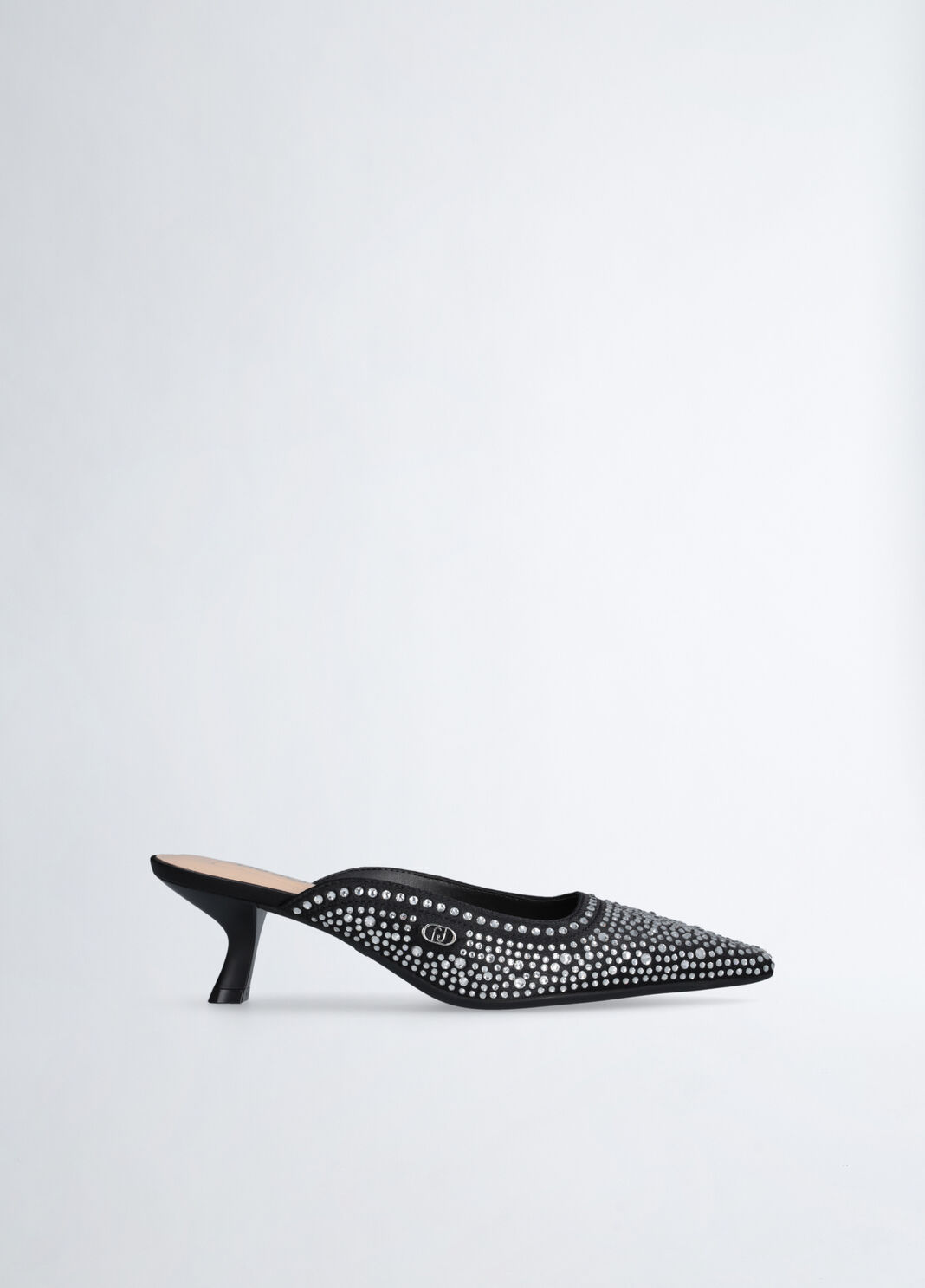 Full rhinestone mules black Liu Jo - large image number 2