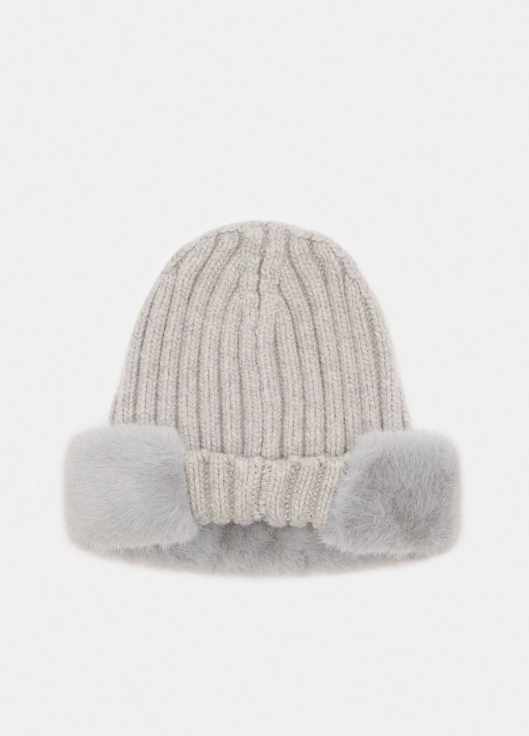 Angora hat ice grey Liu Jo - large image number 2