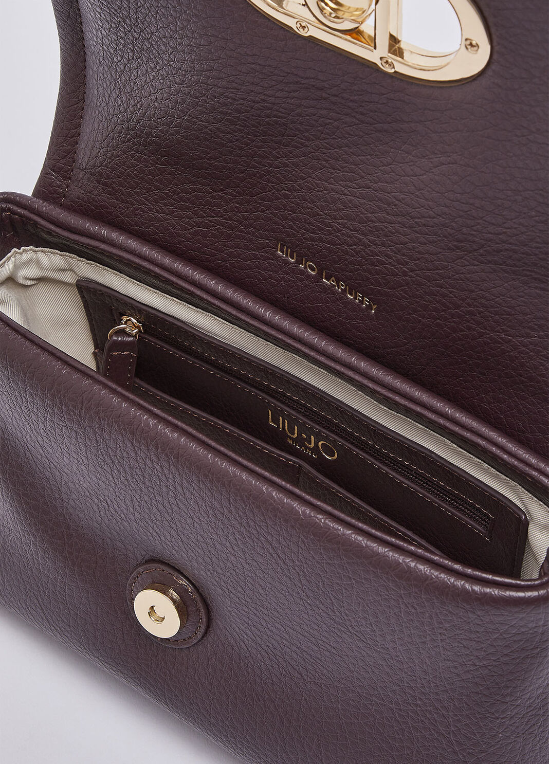 Medium LaPuffy bag aubergine Liu Jo - large image number 6