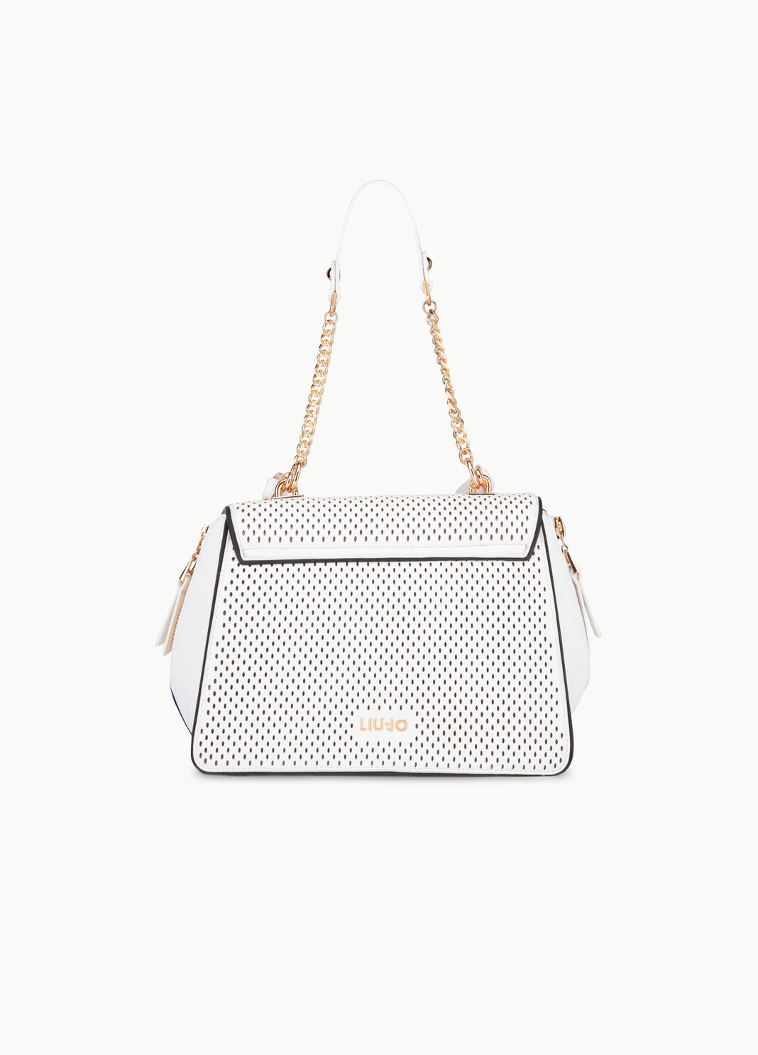 Borsa a mano traforata Bianco lana Liu Jo - large image number 2