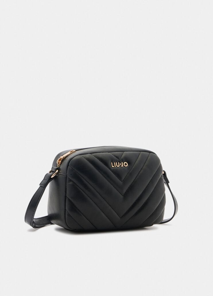 Small quilted crossbody bag black Liu Jo - large image number 2