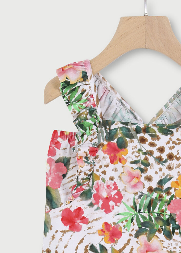 Top con stampa Fiori Liu Jo - large image number 2