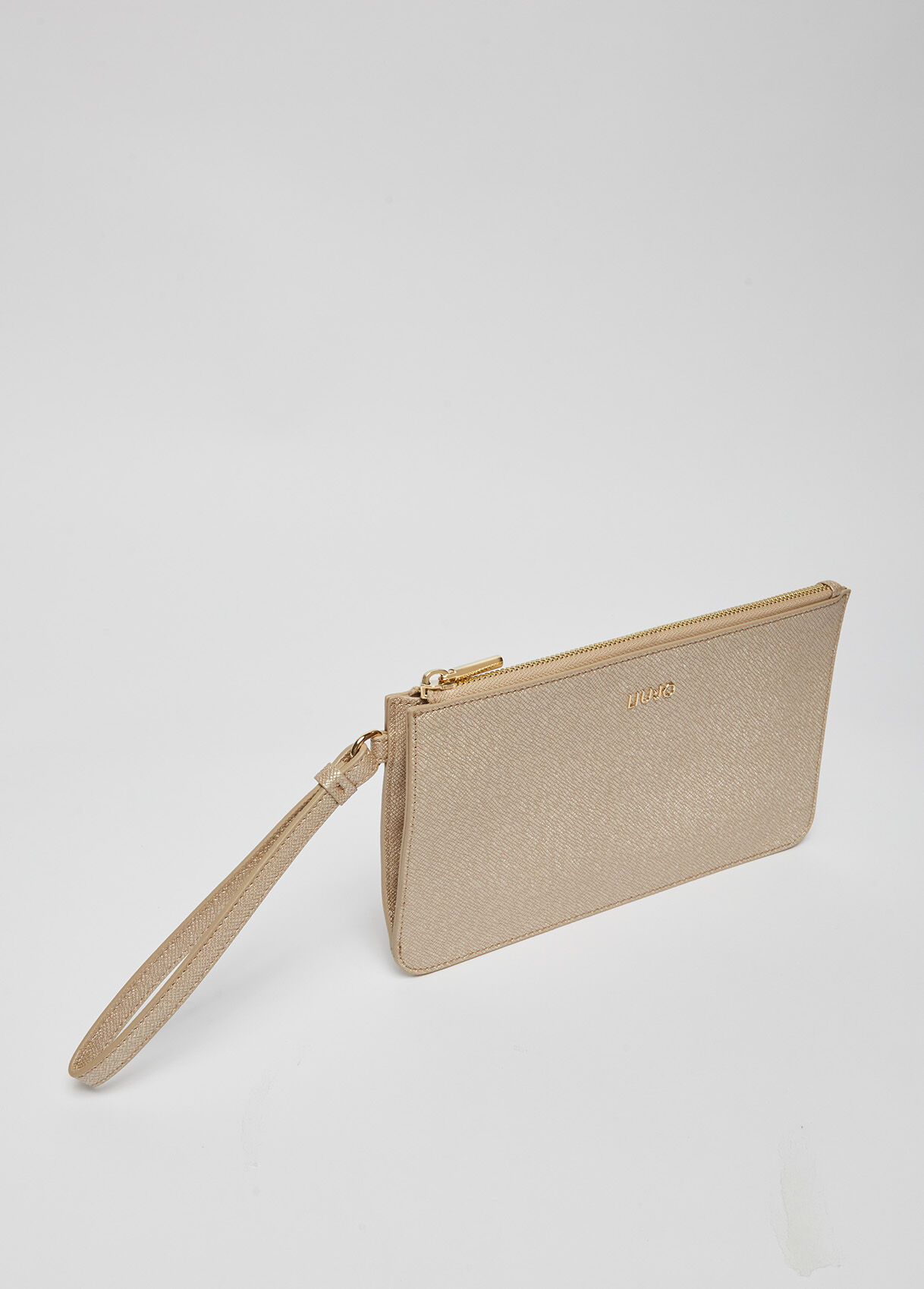 soft gold clutch