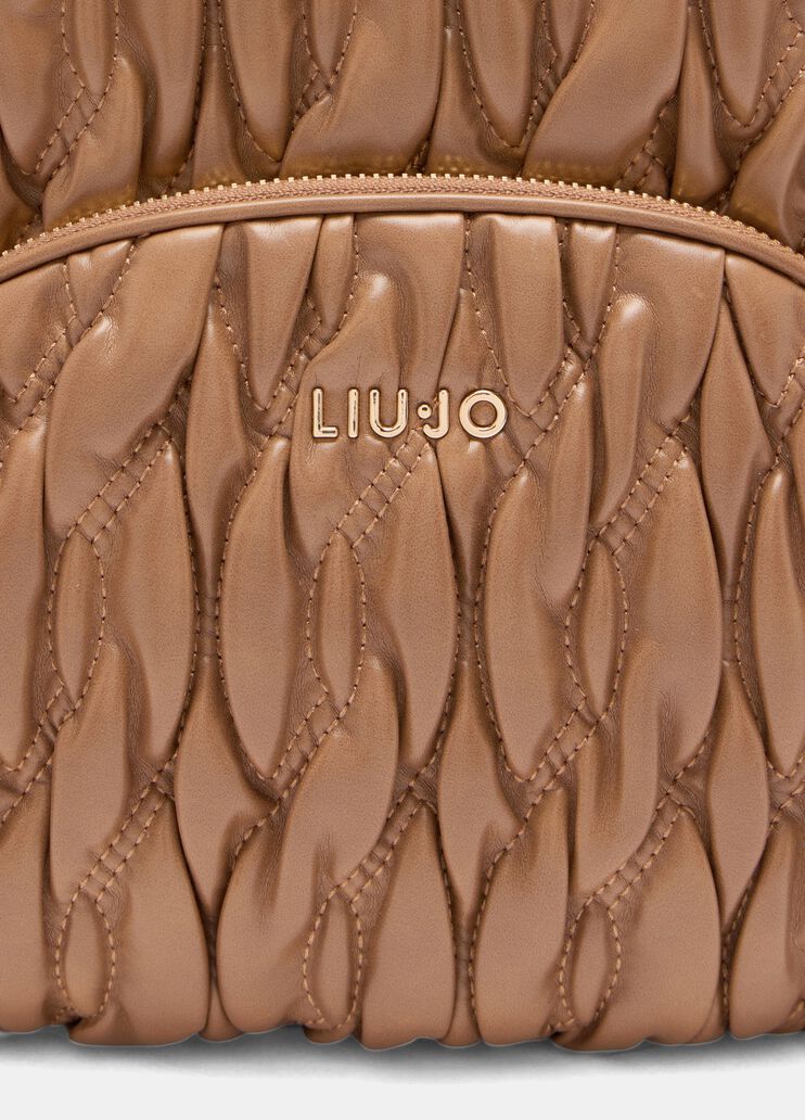 Sac à dos matelassé  marron Liu Jo - large image number 4