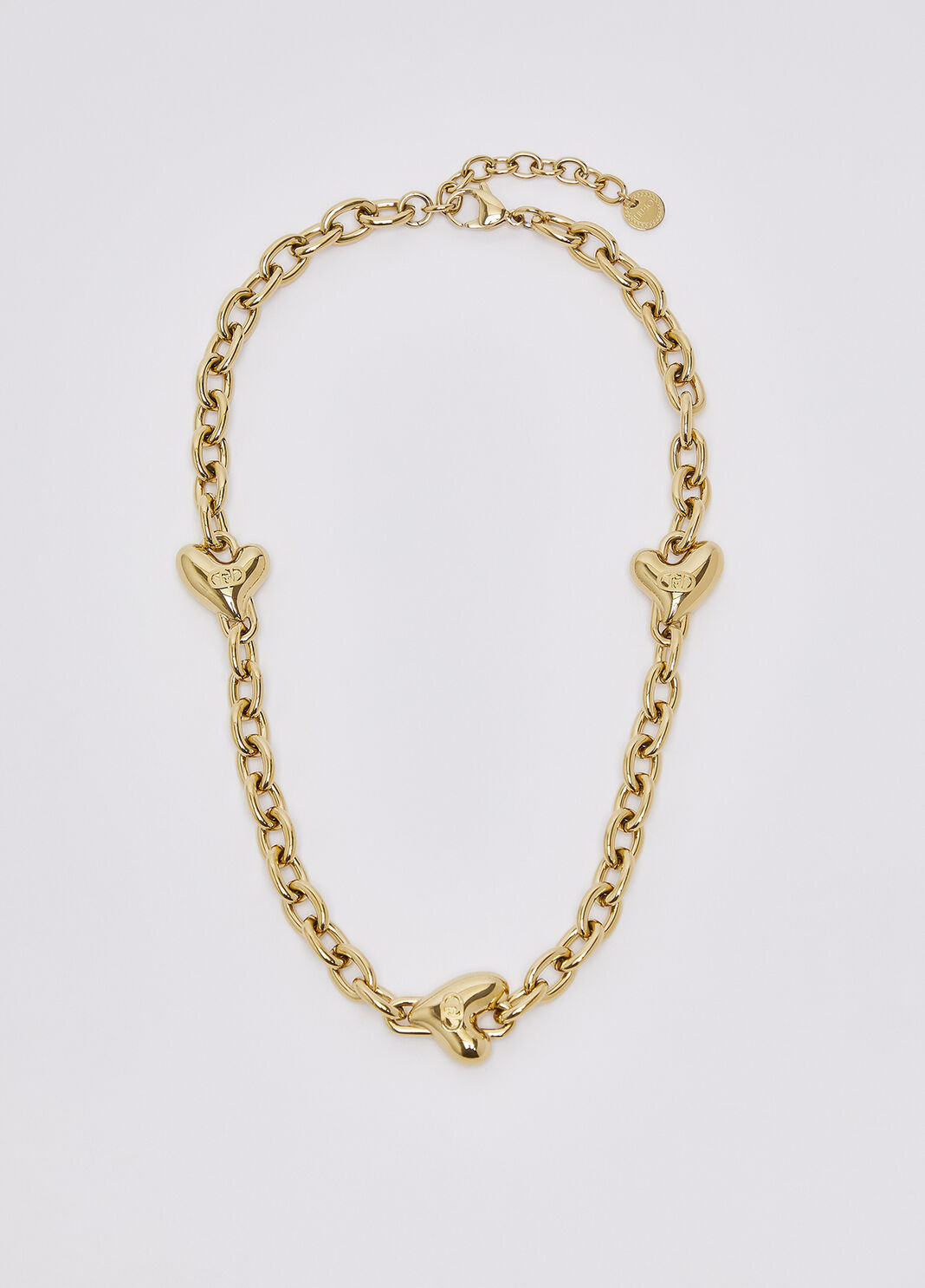 Collier &agrave; maillons en forme de c&oelig;ur or Liu Jo - large image number 0