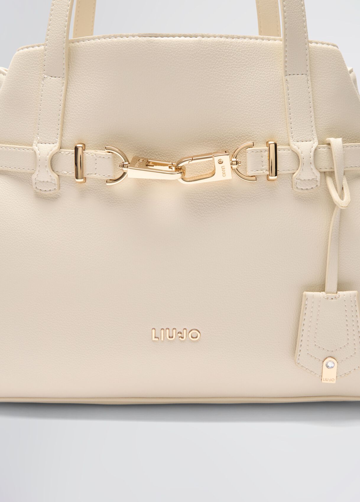 トートバッグ LIU JO Woman Tote bags Cream AA5197E0538 X0459 Large tote bag colour cream | Liu Jo