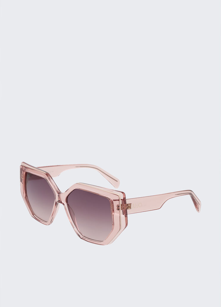 Square sunglasses nude Liu Jo - large image number 1