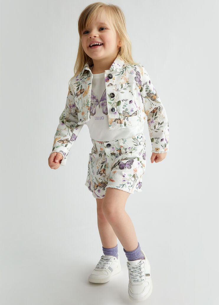 Printed cotton shorts floral Liu Jo - medium Printed cotton shorts floral Liu Jo - medium