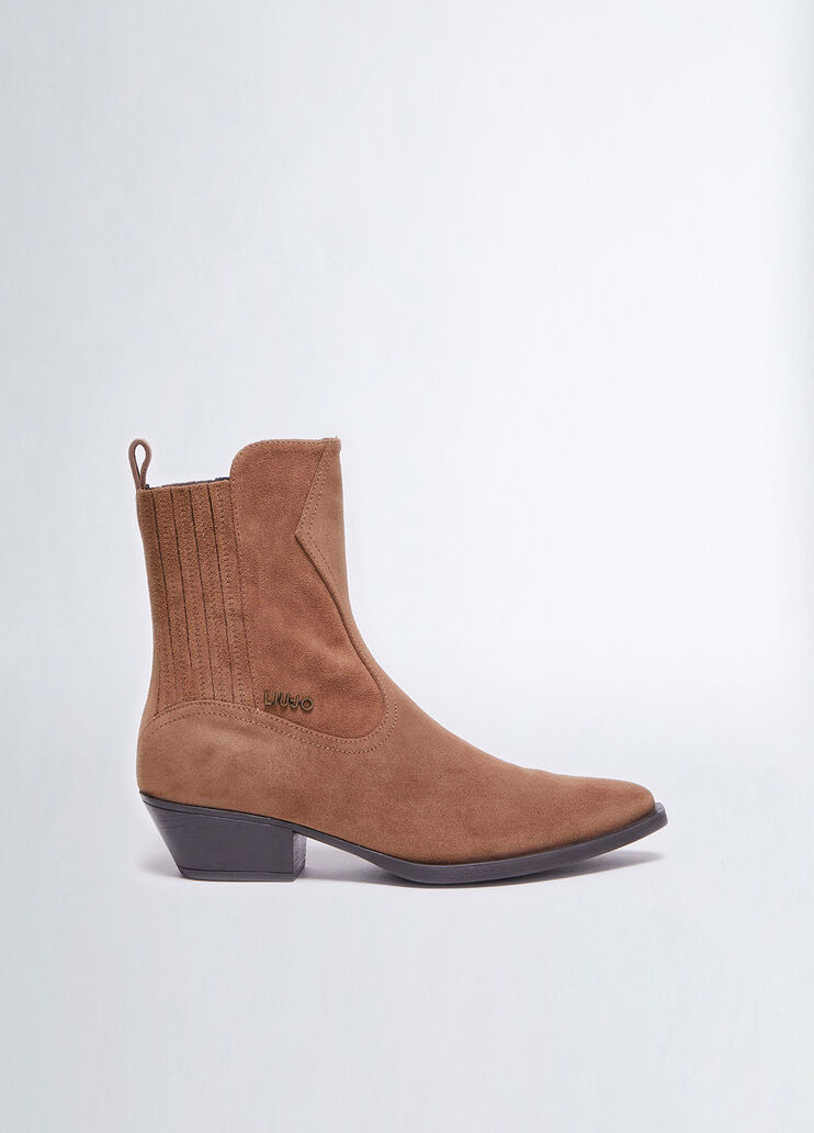 Santiags en daim marron Liu Jo - large image number 0