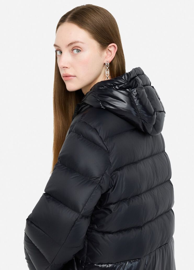 Jacke aus gestepptem Nylon Schwarz Liu Jo - large image number 4 Jacke aus gestepptem Nylon Schwarz Liu Jo - large image number 4