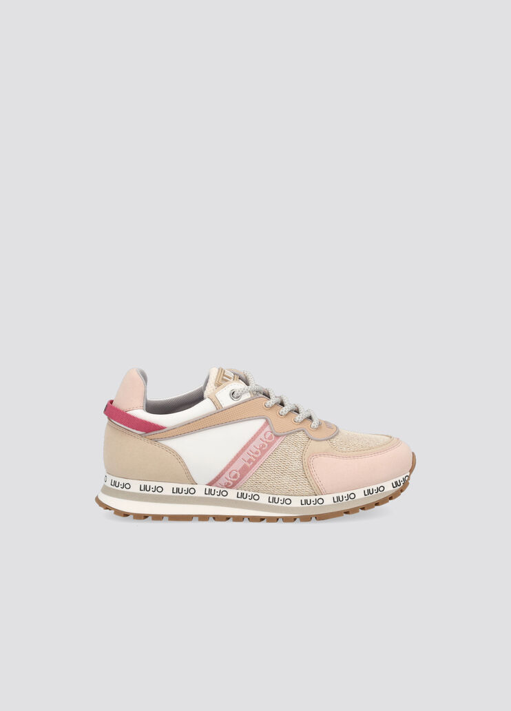 Sneaker mit Logo Nude Liu Jo - large image number 0 Sneaker mit Logo Nude Liu Jo - large image number 0