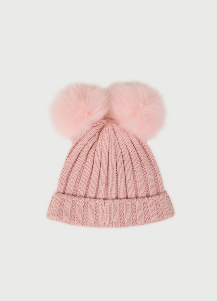 Beret with pompom Pink Liu Jo - large image number 1