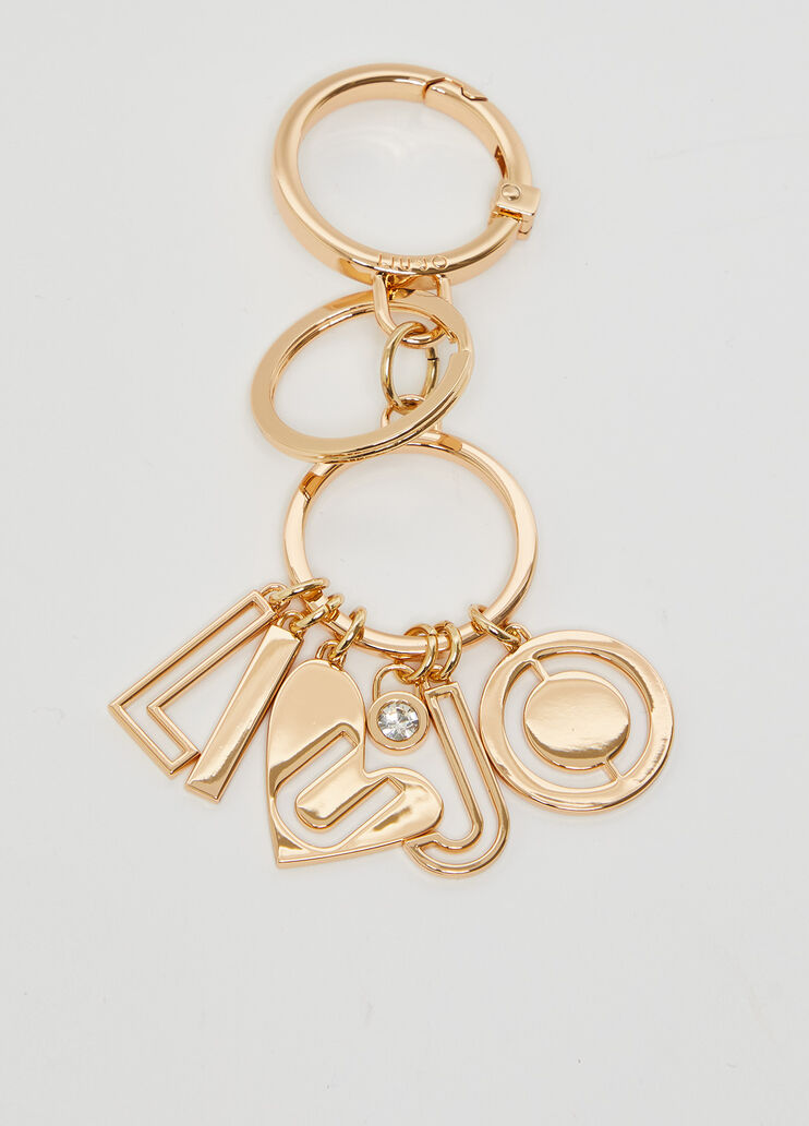 Portachiavi con charm ottone Liu Jo - large image number 0