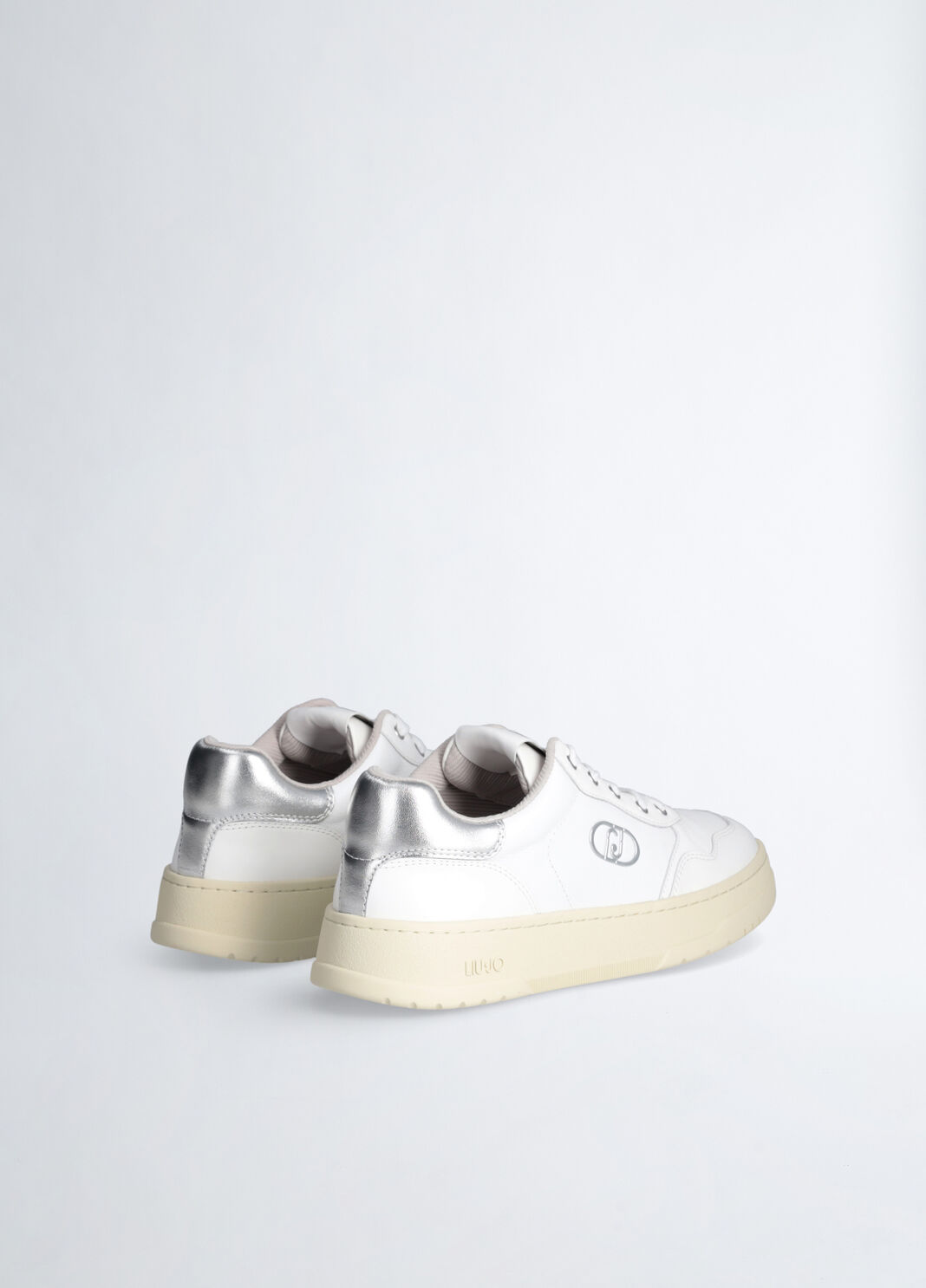 Sneakers en cuir blanc Liu Jo - large image number 3