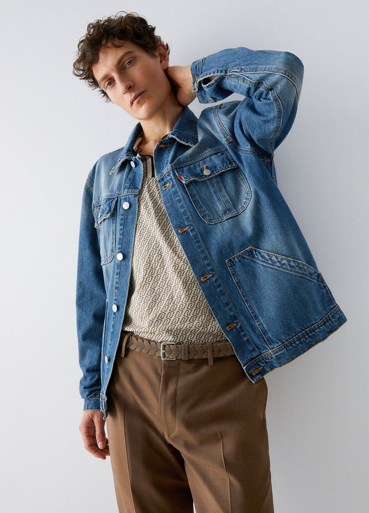 Veste en denim denim bleu Liu Jo - medium