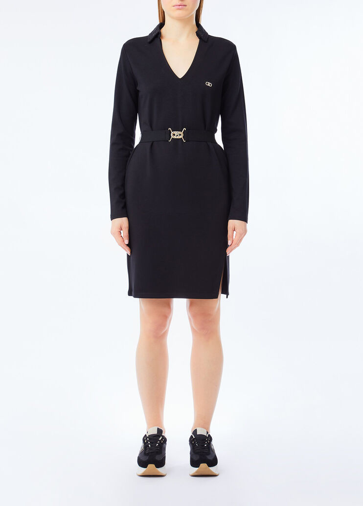 Short dress with belt black Liu Jo - medium
