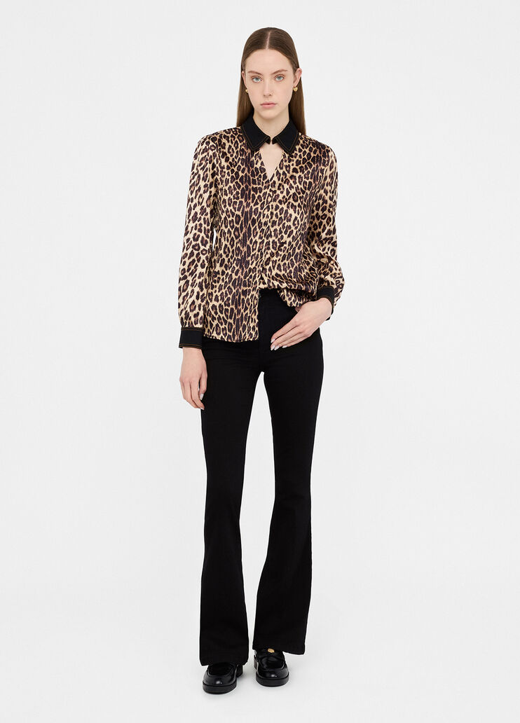 Hemdbluse mit Animal-Print Animal-Print Liu Jo - medium Hemdbluse mit Animal-Print Animal-Print Liu Jo - medium