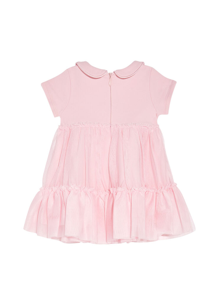 Kurzes Kleid aus T&uuml;ll Hellrosa Liu Jo - large image number 1