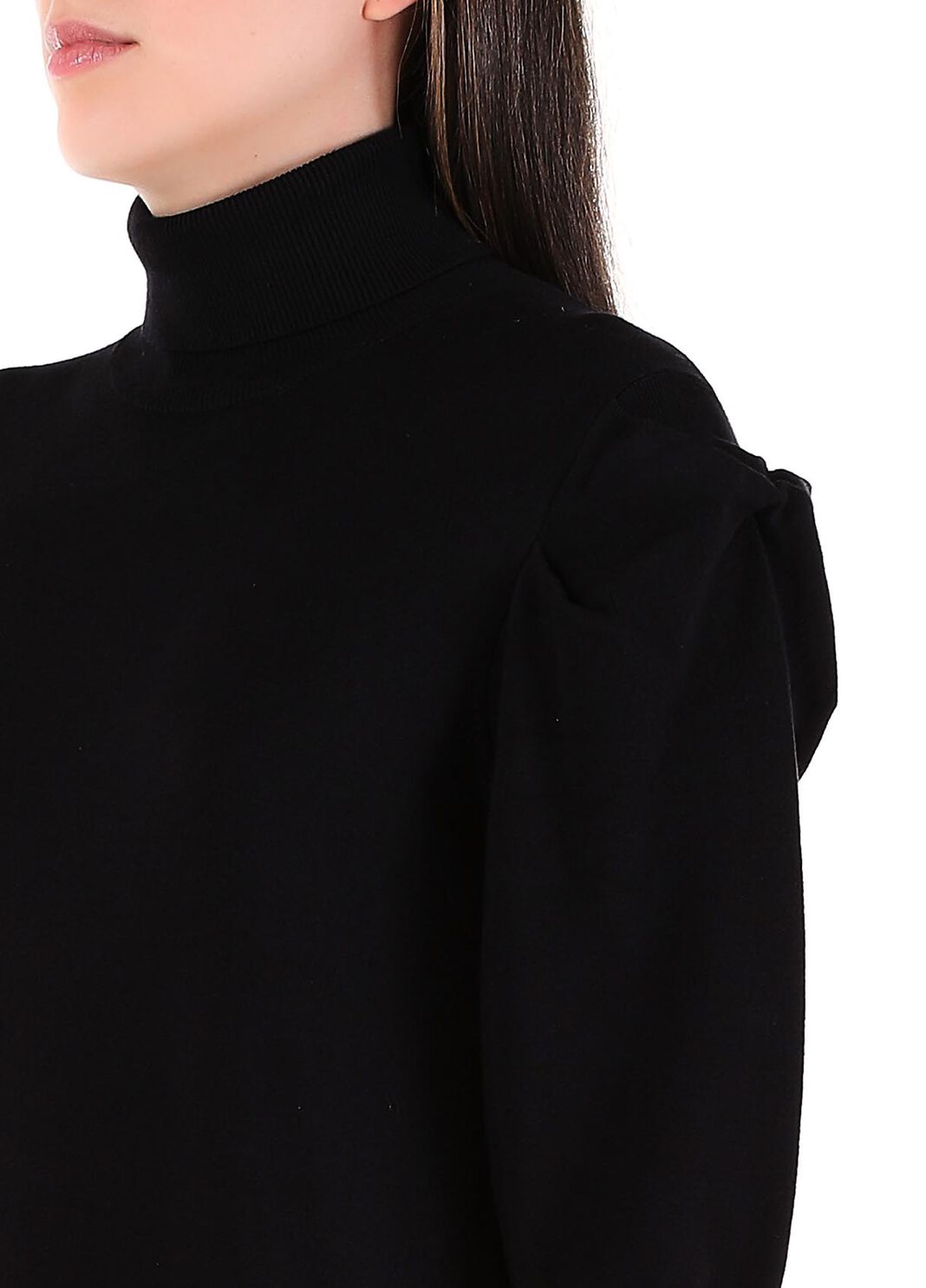 Robe noire en maille noir Liu Jo - large image number 2