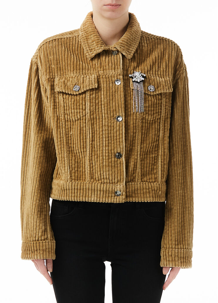 Velvet jacket Croissant Liu Jo - large image number 0 Velvet jacket Croissant Liu Jo - large image number 0