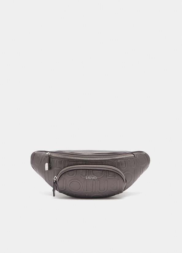 Medium Liu Jo Better pouch bag anthracite grey Liu Jo - medium
