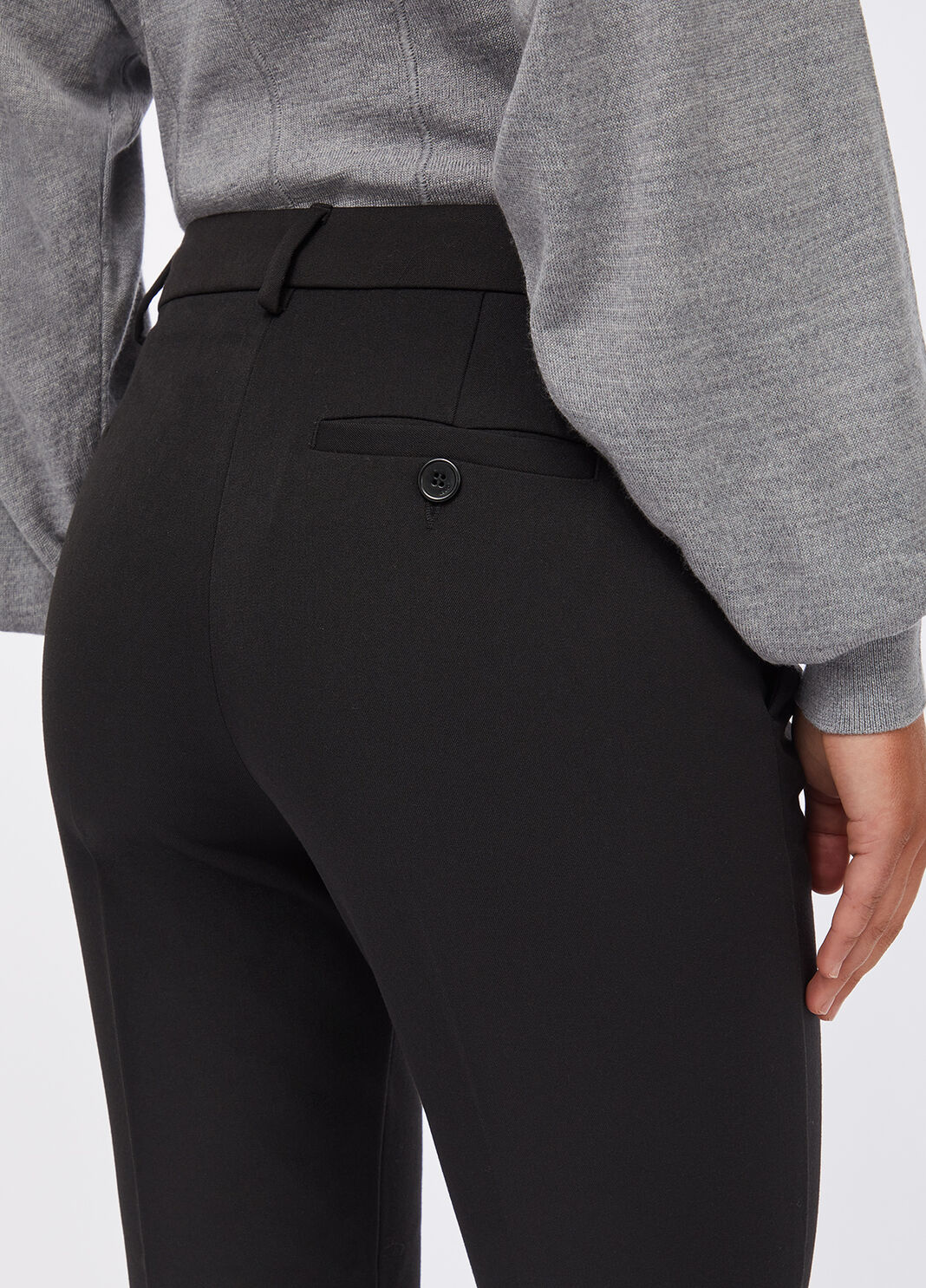 Chinohose Slim Fit Schwarz Liu Jo - large image number 3