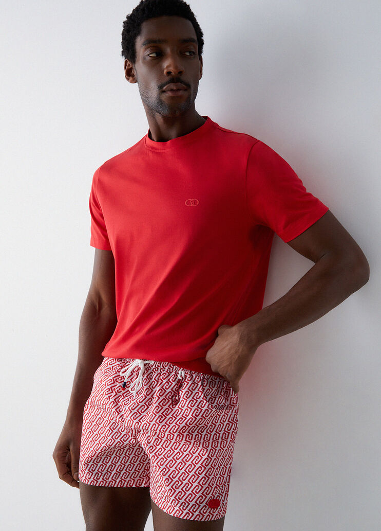 Ba&ntilde;ador tipo b&oacute;xer rojo Liu Jo - medium