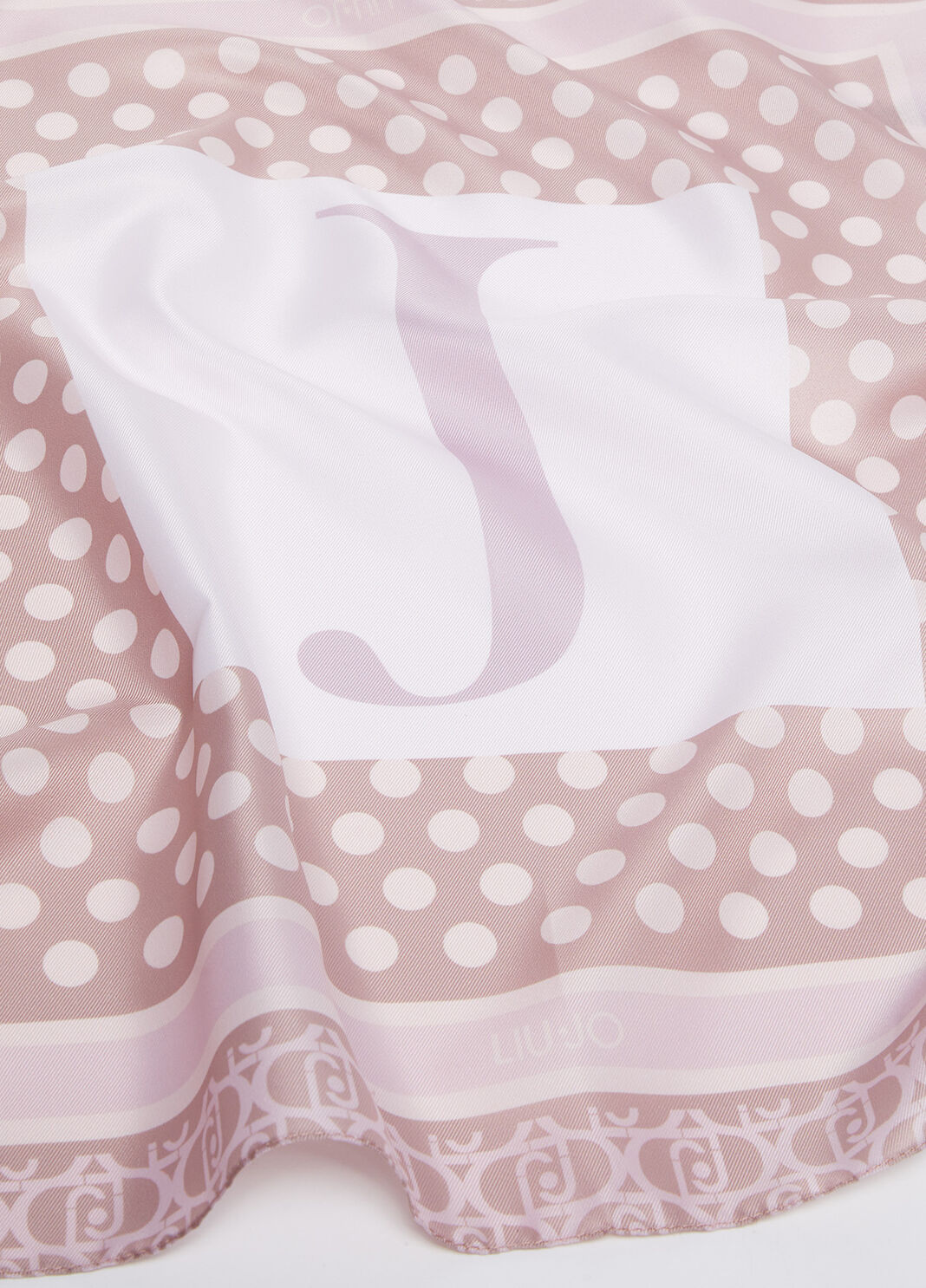 Foulard with letter beige Liu Jo - large image number 1