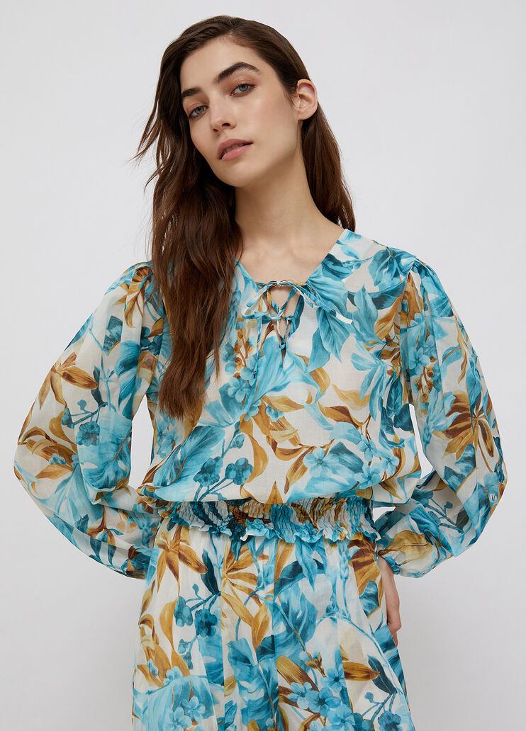 Geblümte Bluse Tropical Liu Jo - large image number 0