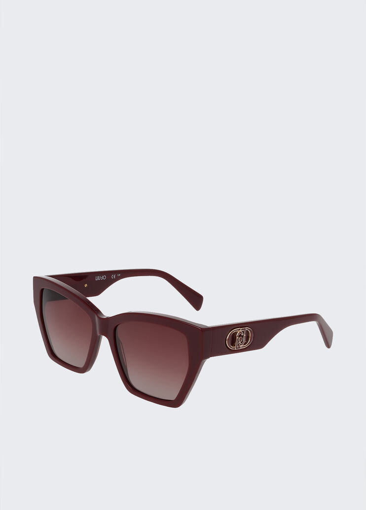 Cat-eye sunglasses burgundy Liu Jo - large image number 1 Cat-eye sunglasses burgundy Liu Jo - large image number 1