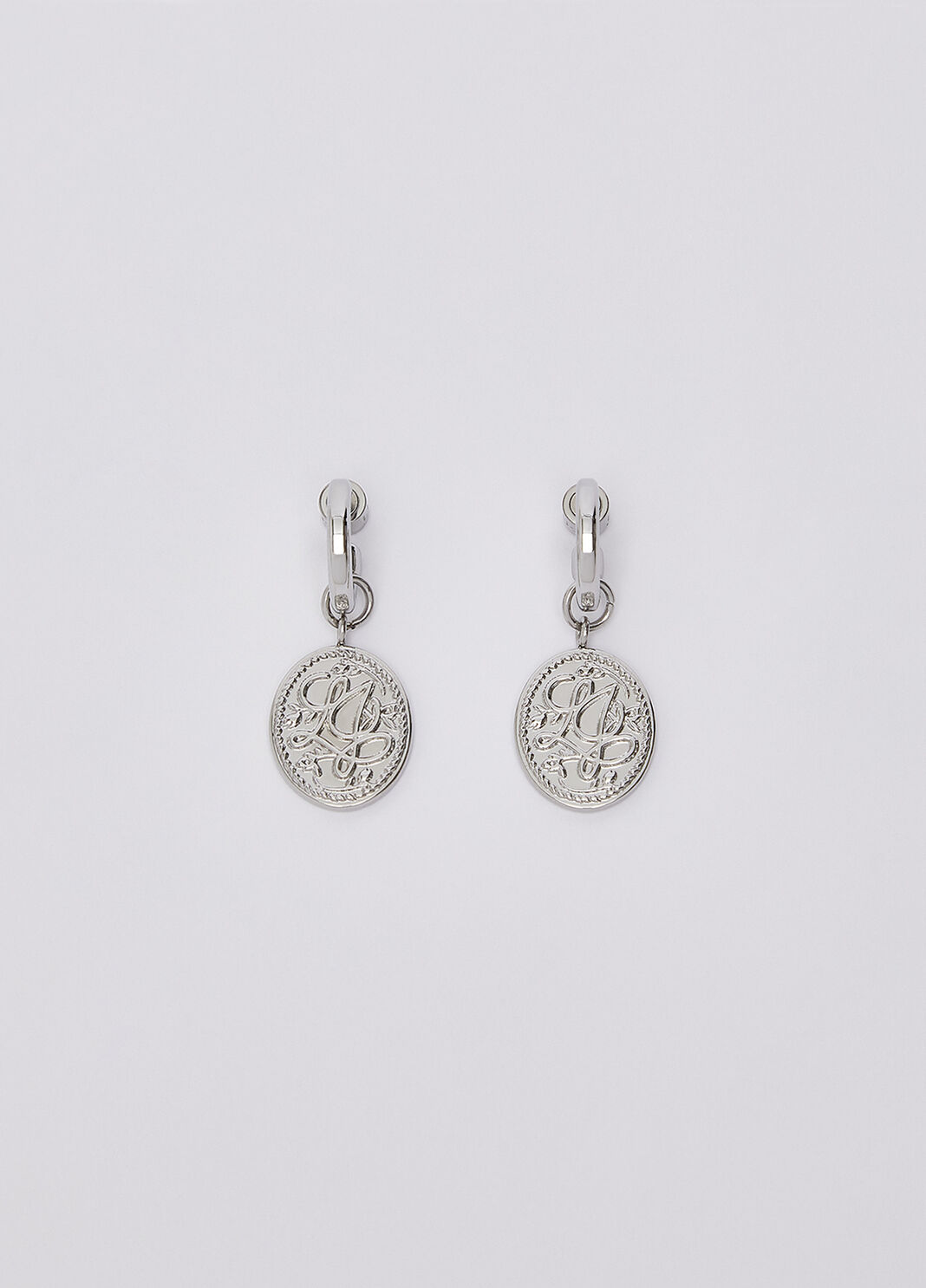 Earrings with medal engraved silver Liu Jo - large image number 0