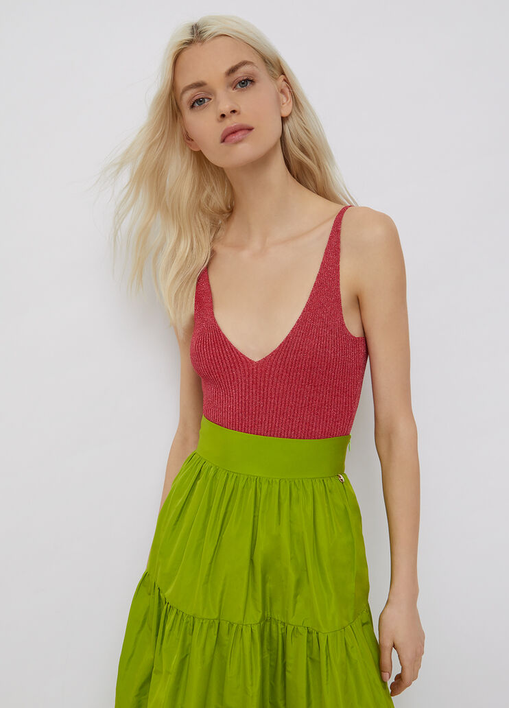 Body in lurex coral Liu Jo - large image number 0 Body in lurex coral Liu Jo - large image number 0