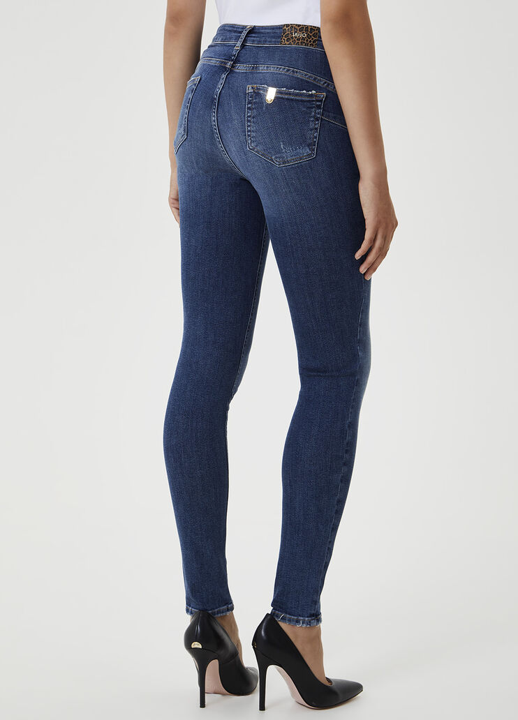 Skinny jeans with gemstones Blue Liu Jo - large image number 1 Skinny jeans with gemstones Blue Liu Jo - large image number 1