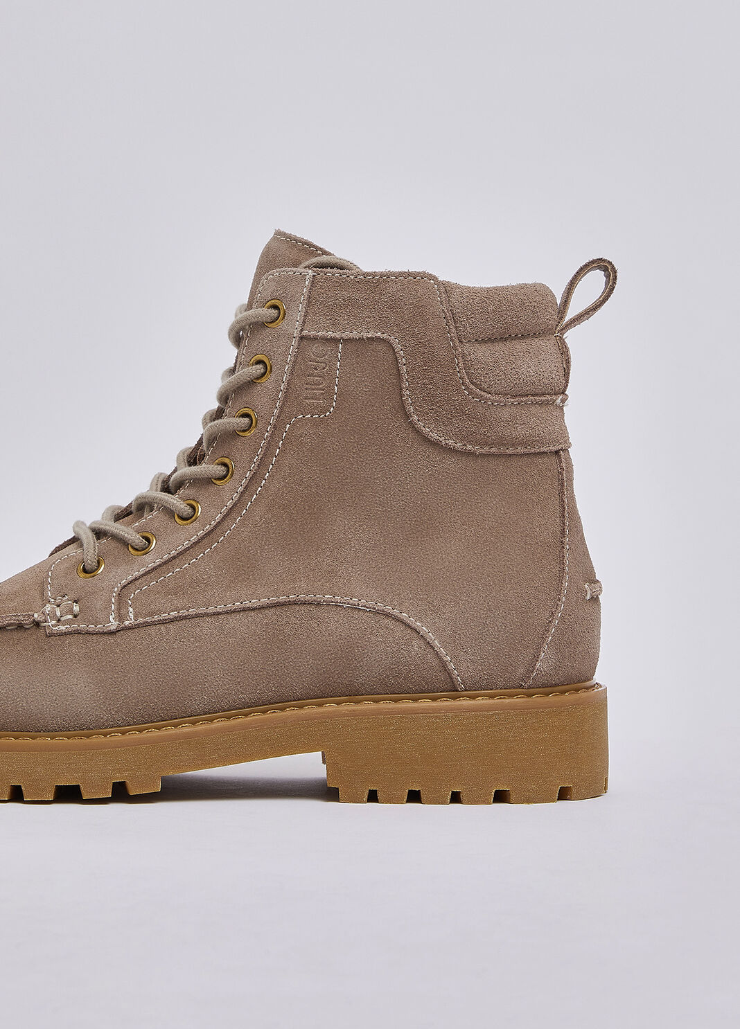 Ankle boots in suede dove grey Liu Jo - large image number 5