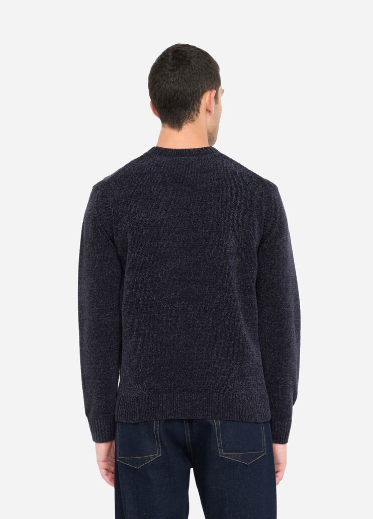 Chenille sweater dark blue Liu Jo - large image number 1