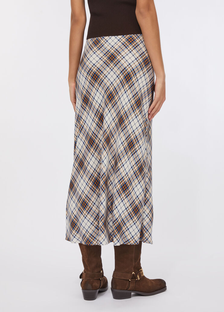 Langer karierter Rock Karomuster Liu Jo - large image number 1