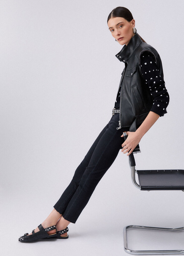 High-rise skinny jeans black denim Liu Jo - medium