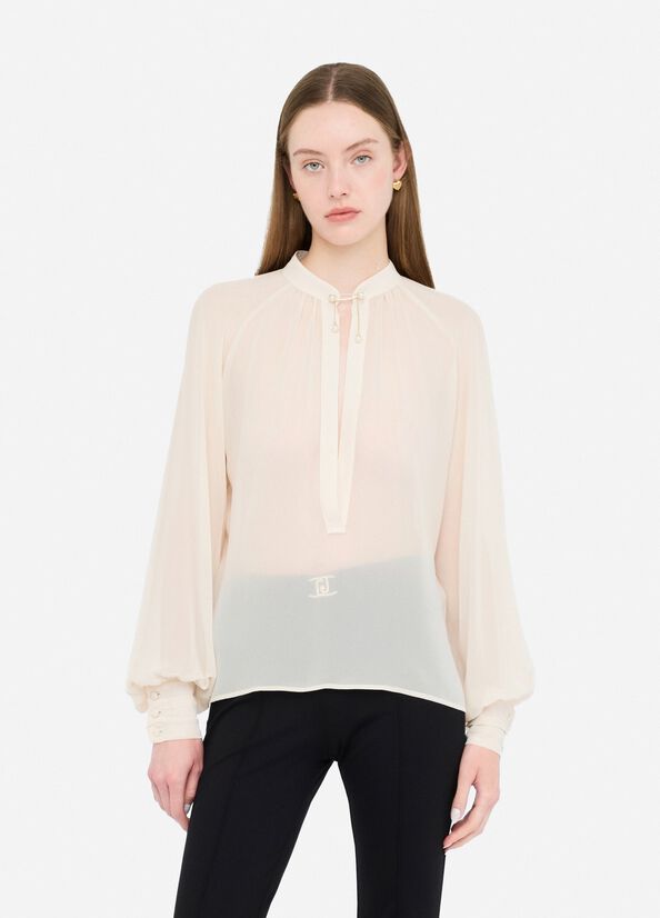 Liu Jo Better blouse ivory Liu Jo - large image number 0