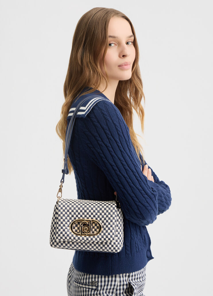 Small vichy LaPuffy bag gingham Liu Jo - medium Small vichy LaPuffy bag gingham Liu Jo - medium