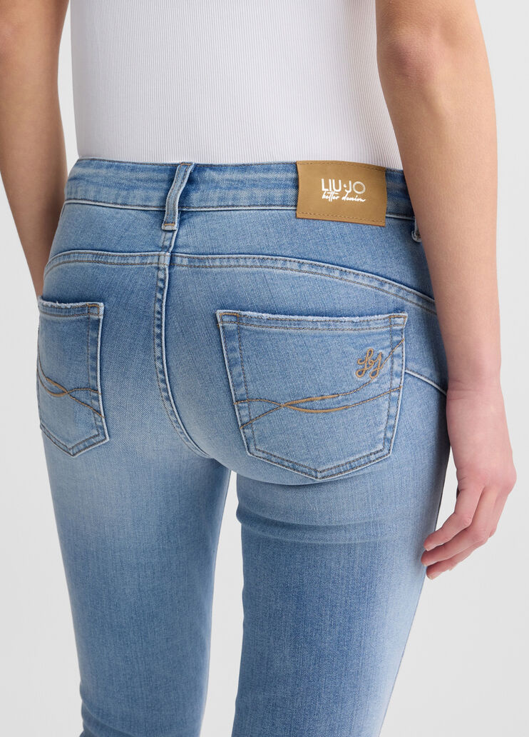 Bell-bottom jeans  Blue denim Liu Jo - large image number 4 Bell-bottom jeans  Blue denim Liu Jo - large image number 4