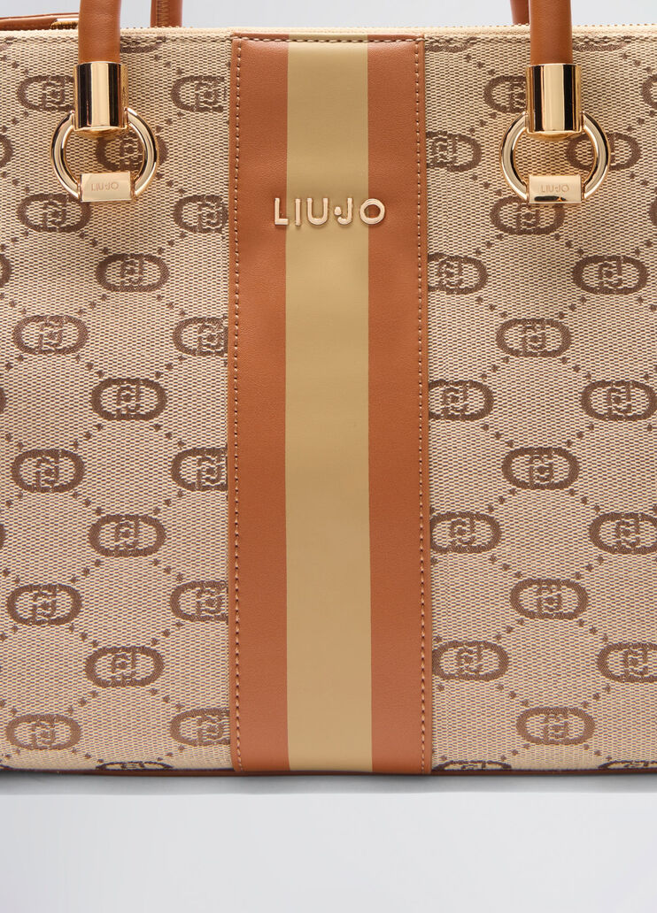 Tan handbag brown Liu Jo - large image number 4 Tan handbag brown Liu Jo - large image number 4