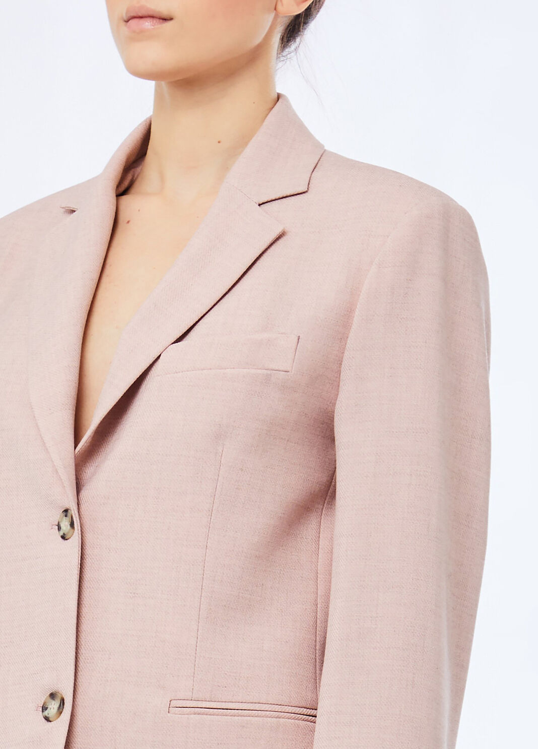 Blazer aus Melange-Gewebe Rosa Liu Jo - large image number 2