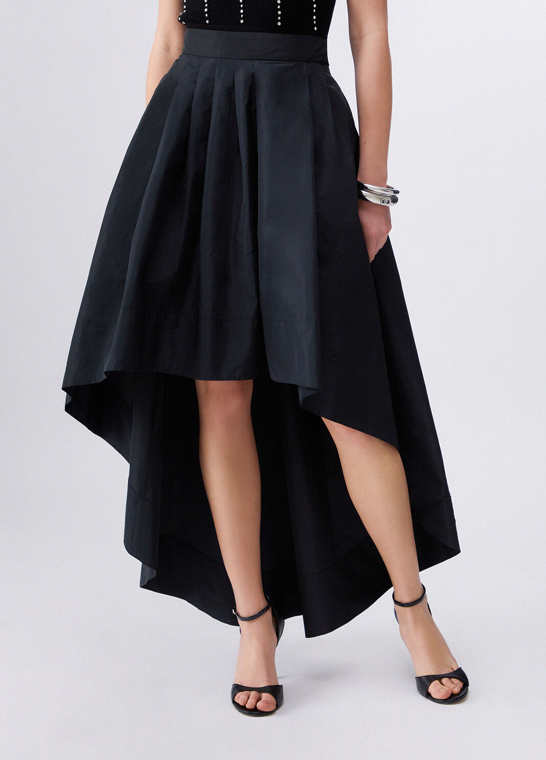 Elegant taffeta skirt black Liu Jo - large image number 0