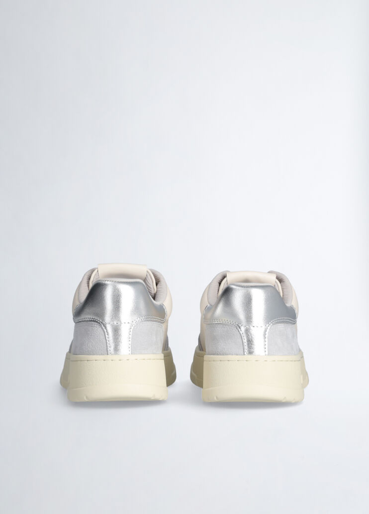 Two-tone suede sneakers grey Liu Jo - large image number 5 Two-tone suede sneakers grey Liu Jo - large image number 5